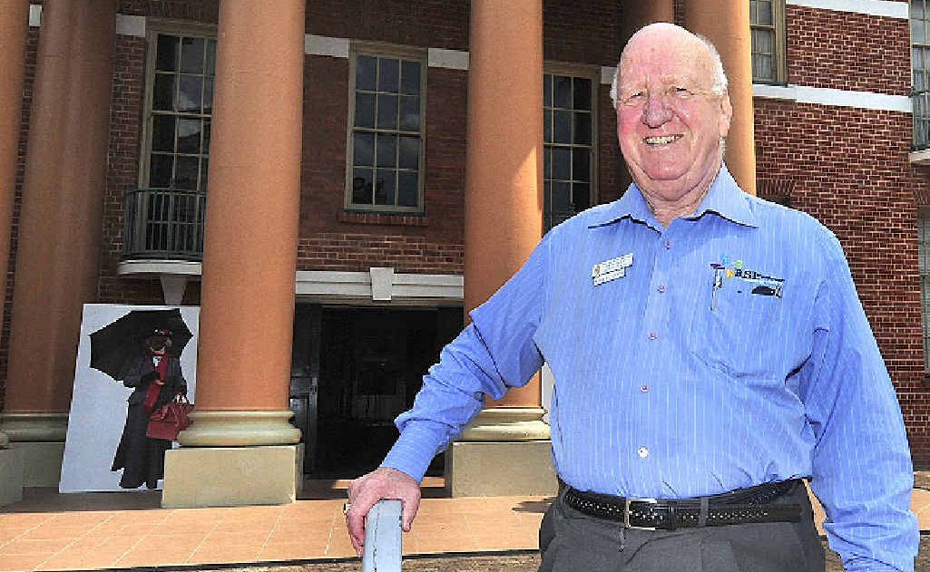 Maryborough RSL president Bob Evans is ready to have a ball at City Hall. Maryborough RSL president Bob Evans is ready to have a ball at City Hall.